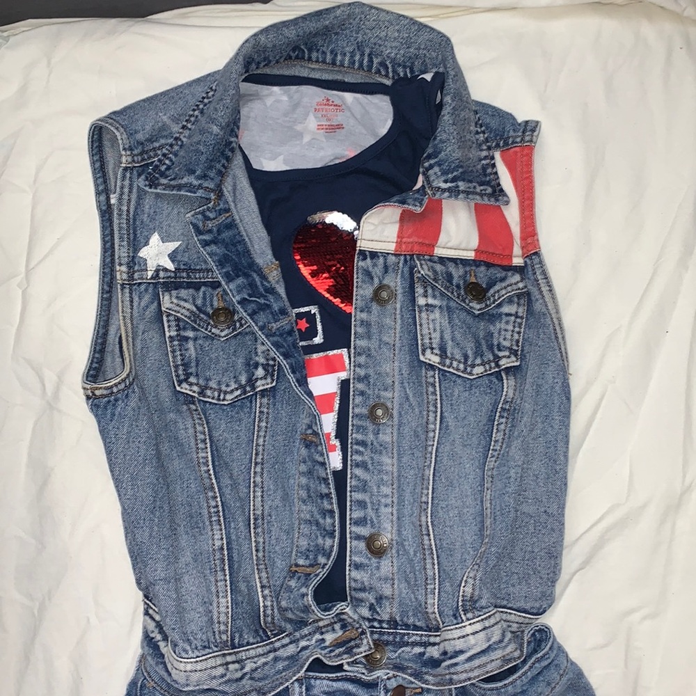 3 pcs. mix n match - 4th of July outfit - Picture 2 of 7